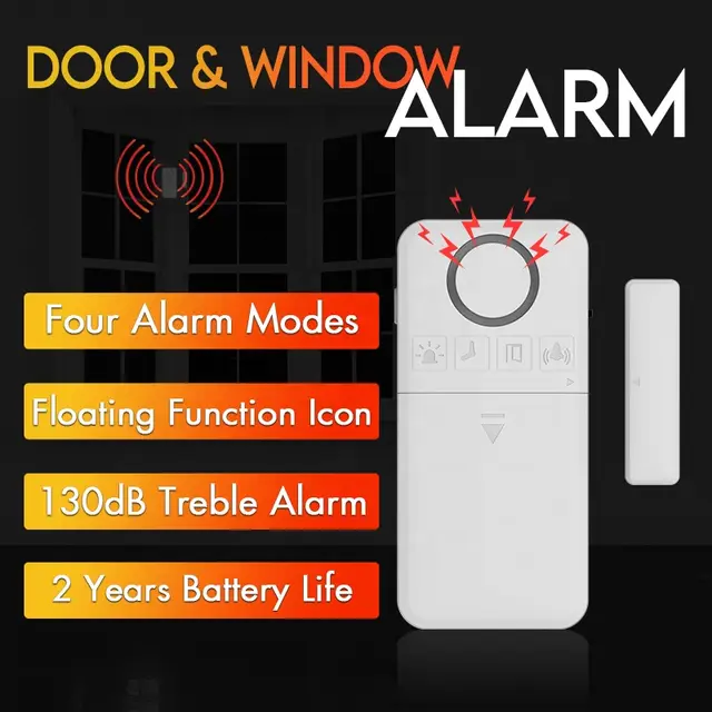 NOUVELLE ALARME ANTI-INTRUISION POUR PORTES ET FENETRES